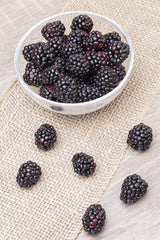 Rubus frut. 'Ashton Cross'; mit Früchten/Fruchtbehang; winterhart; Einsatzmöglichkeit z.B. : Hecke;;ab 23,60 Euro